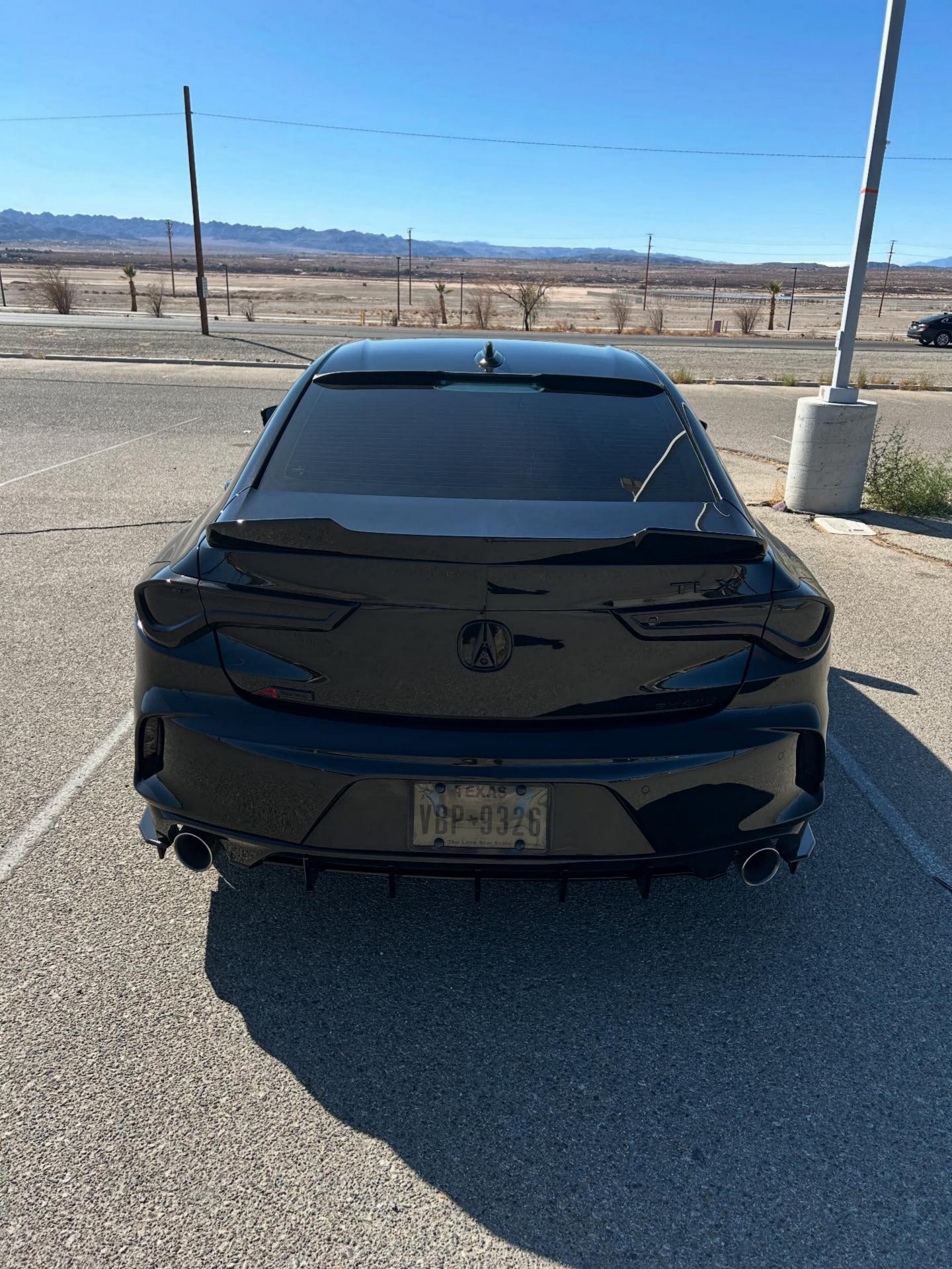 Rear Side Diffusers - Acura TLX A-SPEC/BASE 2024-2026