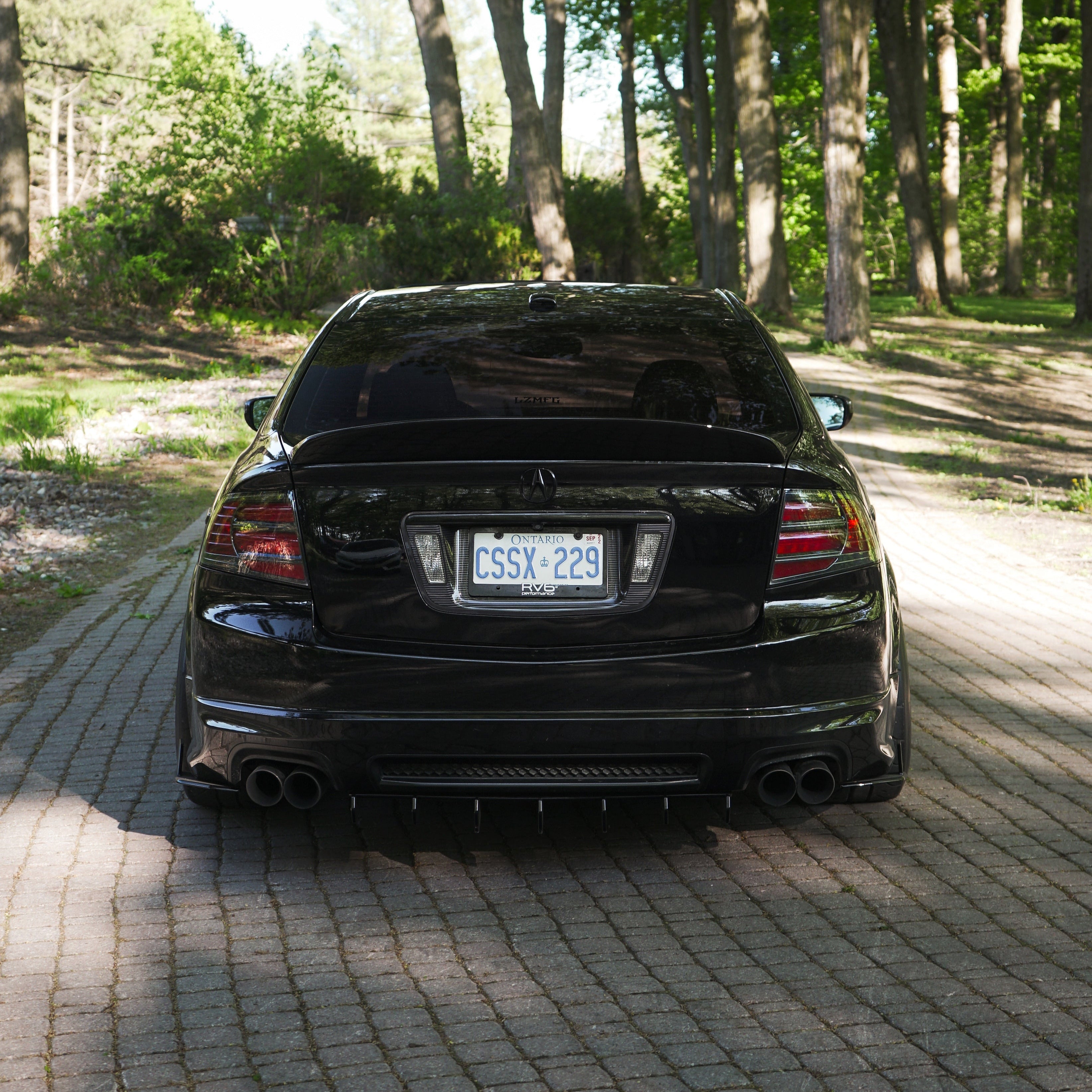 Spoiler - Acura TL 2004-2008 Color Matched (Nighthawk Black Pearl - IN STOCK – Ready to Ship)