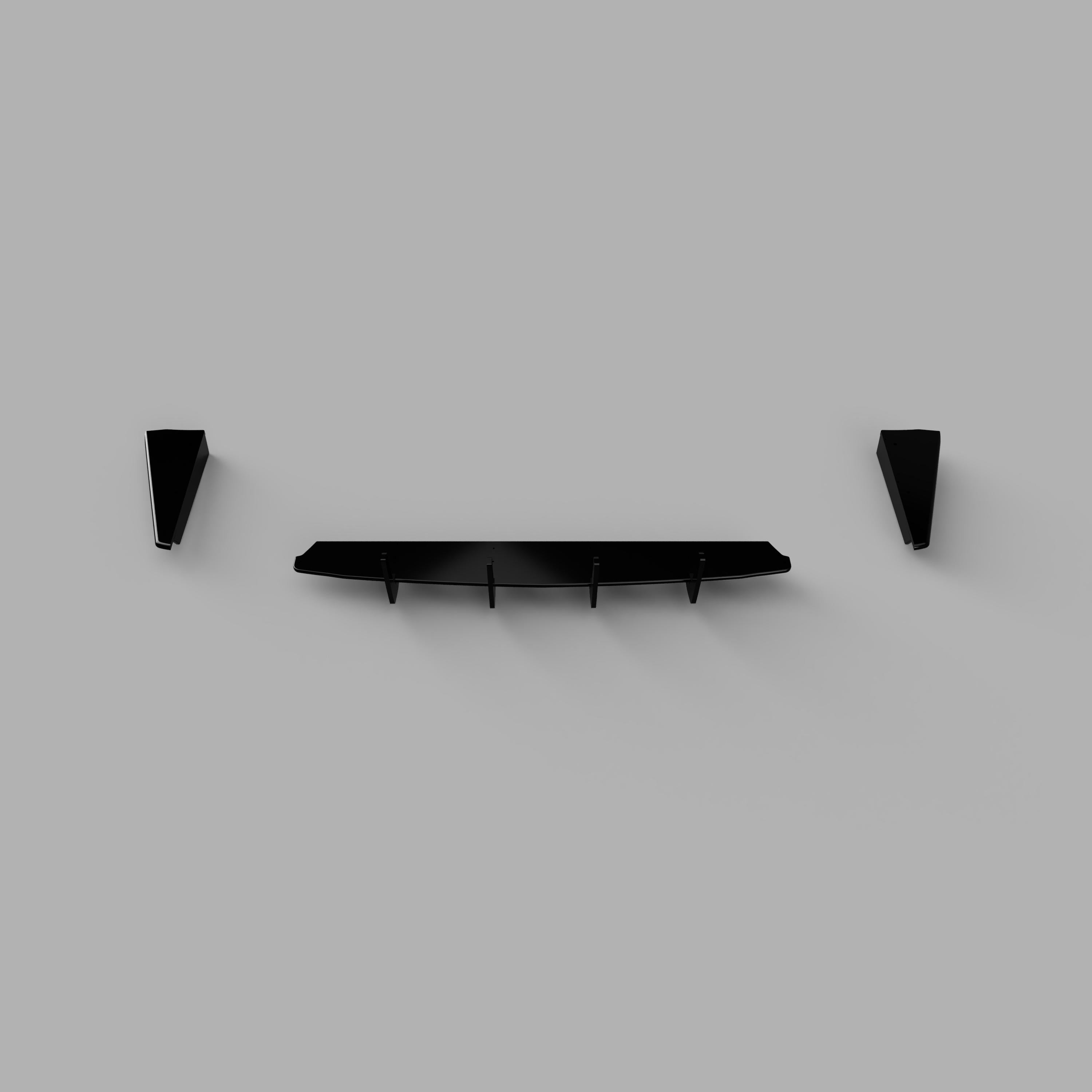 Rear Diffuser - Acura MDX Type S 2022-2026