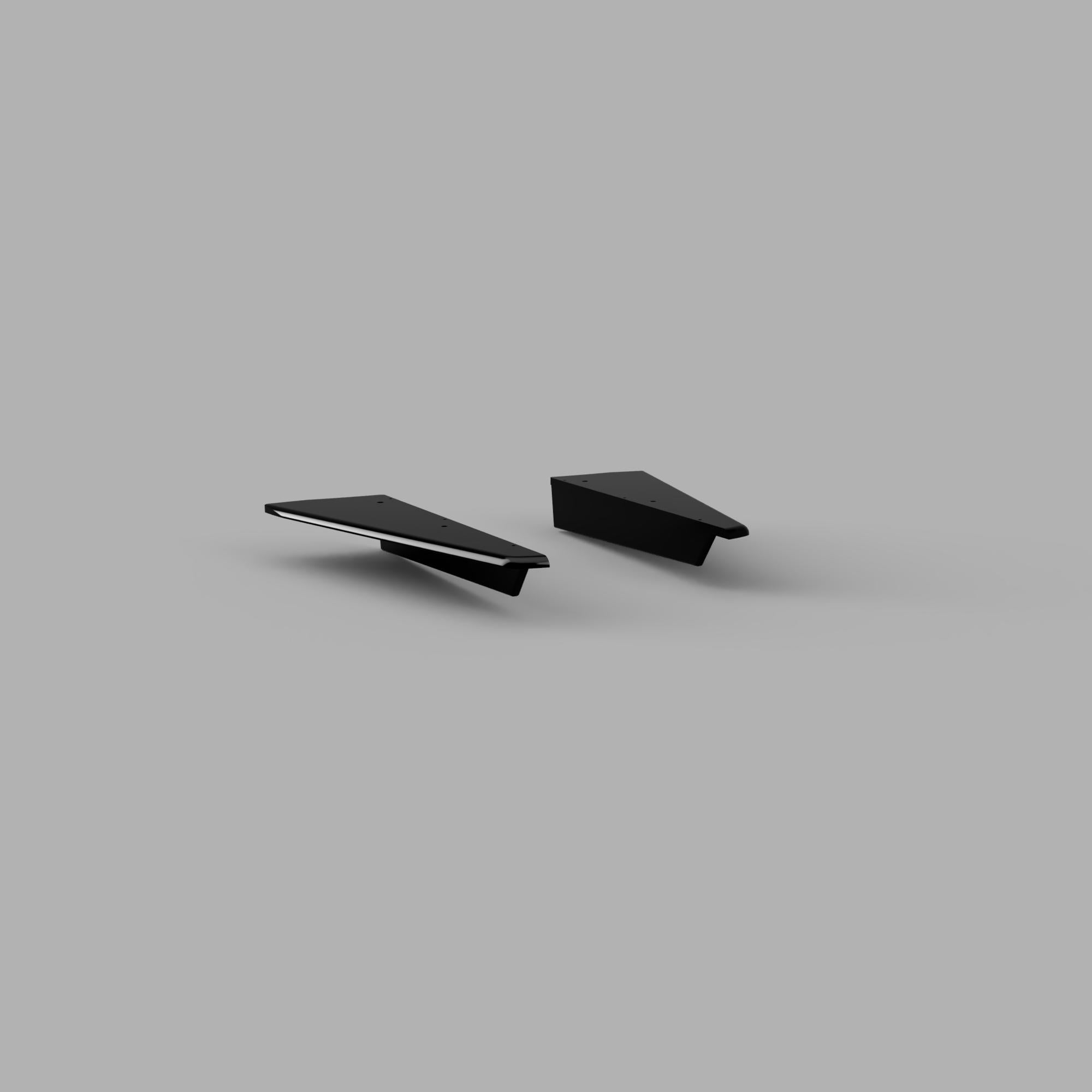 Rear Side Diffusers - Acura MDX Type S 2022-2026