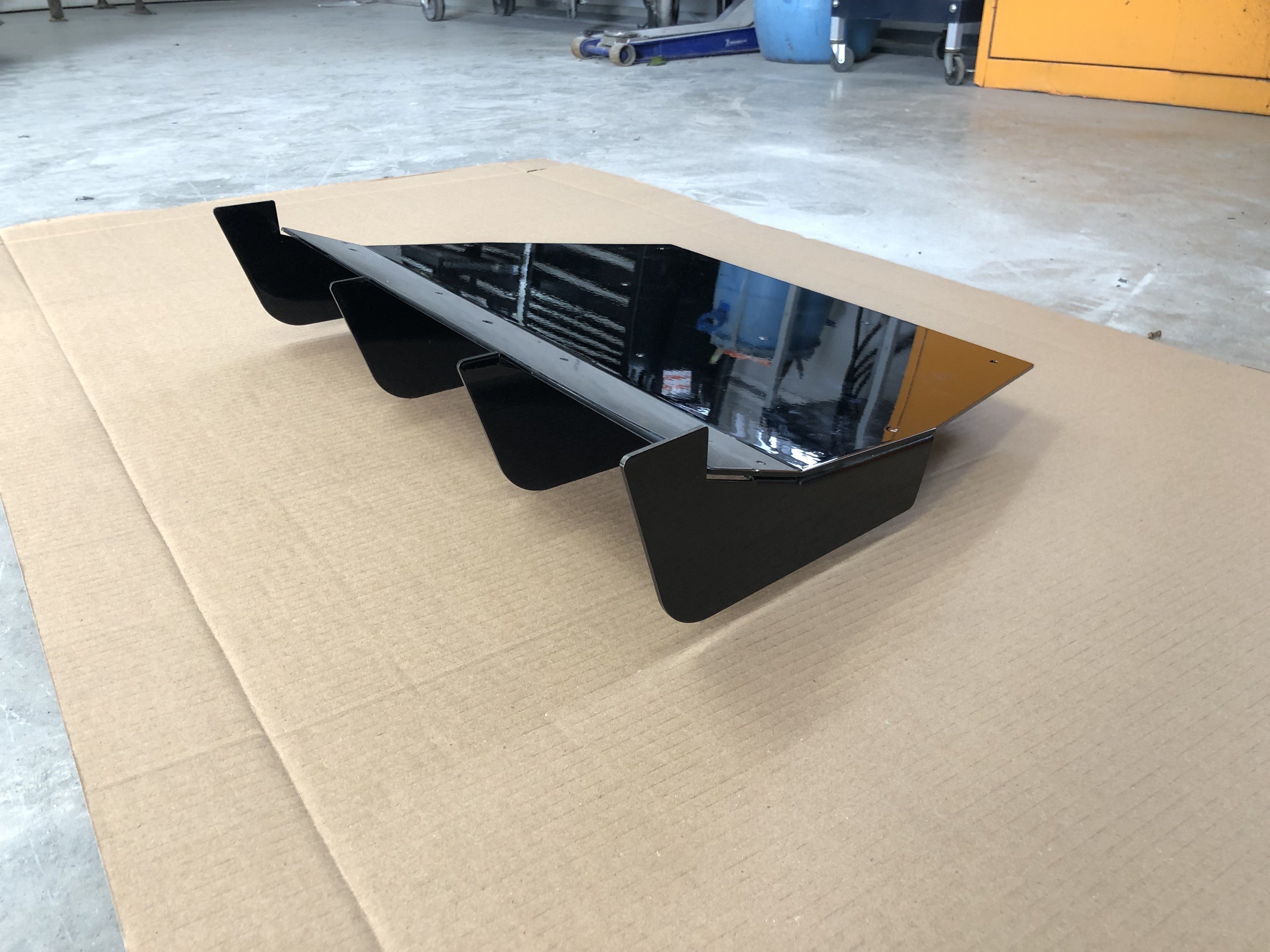 Aluminum Rear Diffuser 3 Pcs - Mitsubishi Lancer EVO 08-16