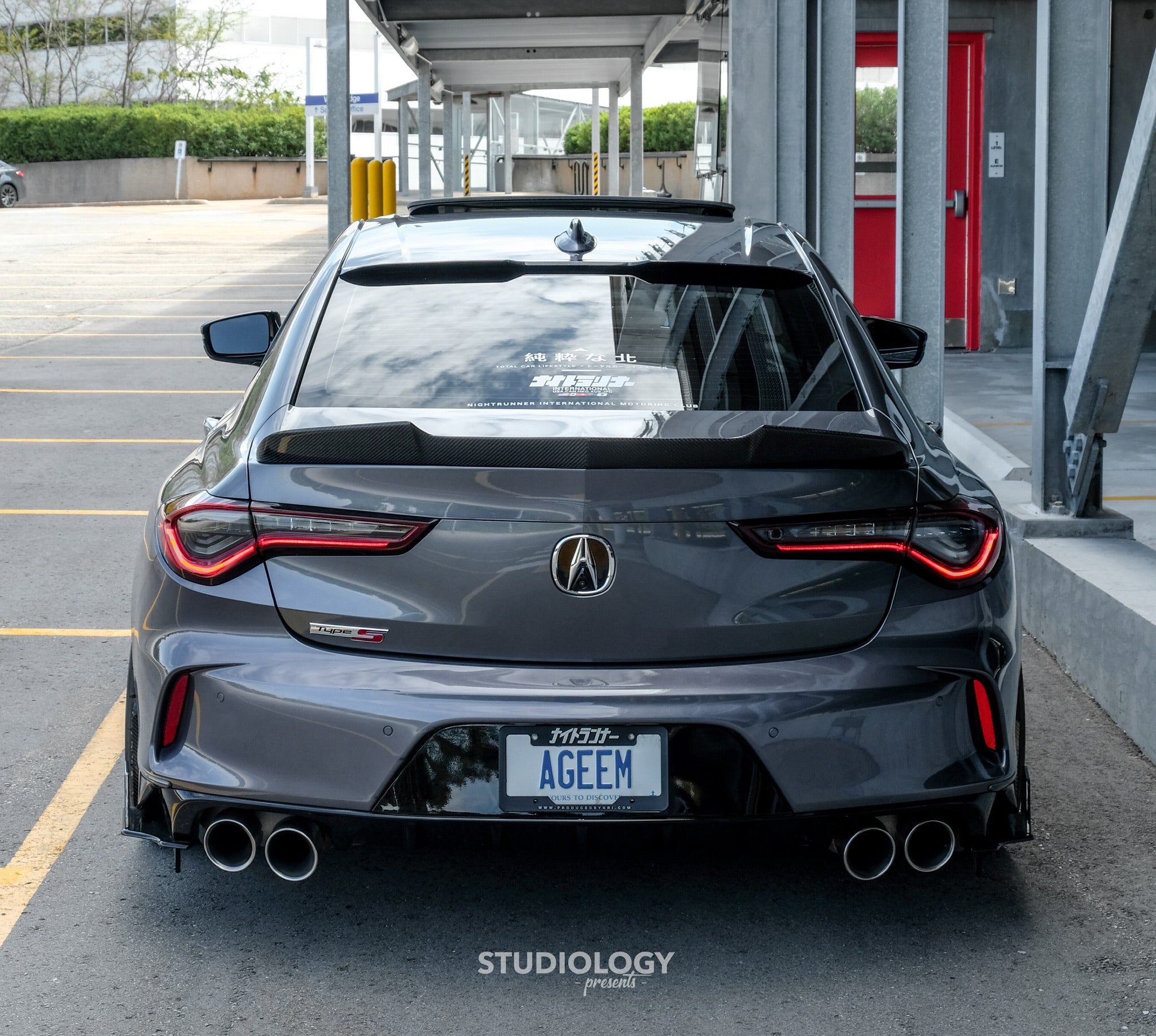Rear Side Diffusers - Acura TLX TYPE-S 2021-2026